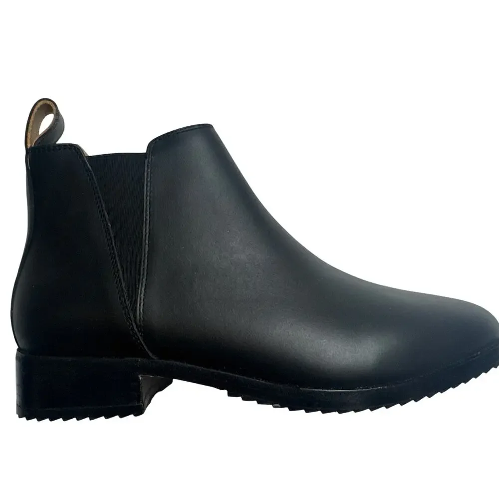 Nisolo‎ Eva Everyday Chelsea Boot Women’s Size 6.5 Black Slip-On Ankle Boot NIB
